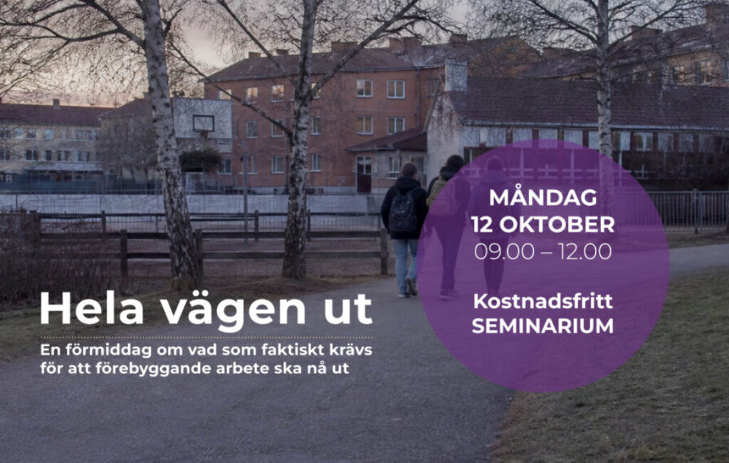 vägen ut 2 webb12 oktober Seminarium12 oktober Seminarium12 oktober Seminarium