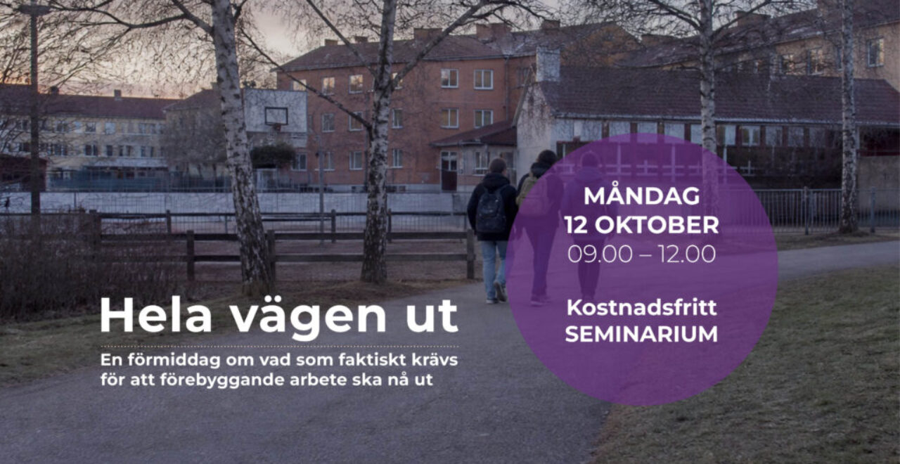 vägen ut 2 webb12 oktober Seminarium12 oktober Seminarium12 oktober Seminarium